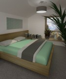 Prestieradlo FROTÉ s gumičkou 180200 - 34 Šedo  zelená